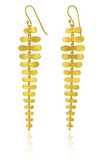 Gold Plated Brazilian Firefly Earrings