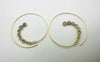 Gold Plated Jaipuri Stone Swirl Labradorite
