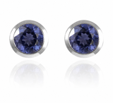 Gaudi Gemstone Studs Iolite