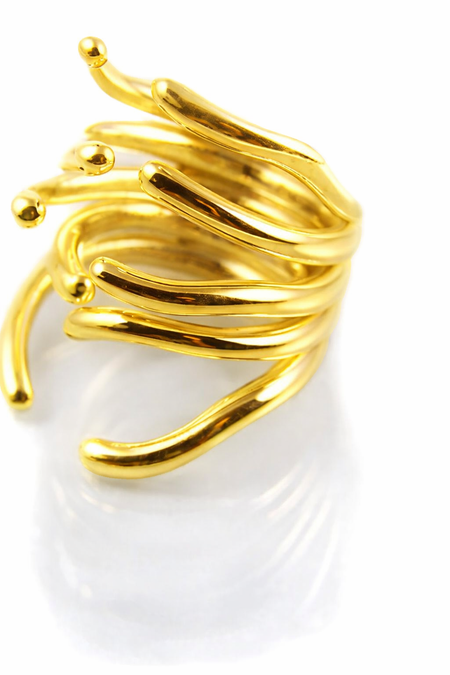 Bilbao Double Loop Ring