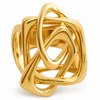 Bilbao Three Angular Loop Ring (Gold Plated)