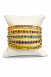 Capri Sunlight Mixed Tourmaline Bangle