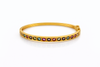 Capri Sunlight Mixed Tourmaline Bangle