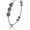 Morse Code Labradorite Bangle – German Collection