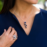 Brazilian Raindrop Pendant Green Onyx