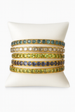 Capri Sunlight Blue Tourmaline Bangle