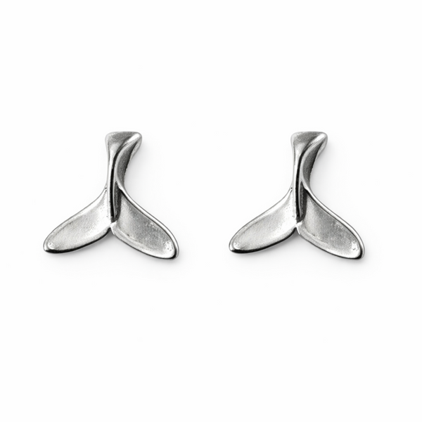 Whale Tail Studs