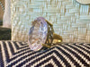 Limited Edition Conquistador Ring - Oval Rose Quartz  9