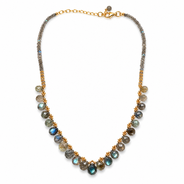 Iceland Labradorite Cascade Necklace