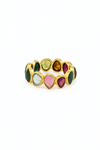 Cobblestone Ring Mixed Tourmaline