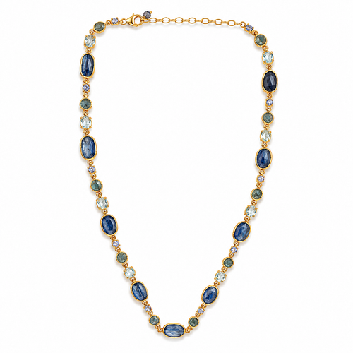 Iceland Blue Lagoon Gemstone Necklace