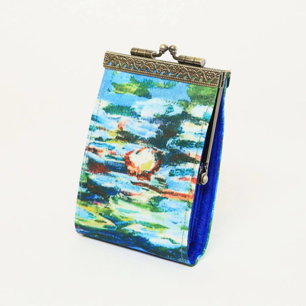 Monet Water Lillies RFID Card Holder