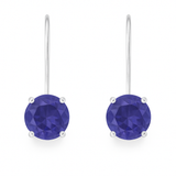 Aurora Ice Drop Earrings Iolite