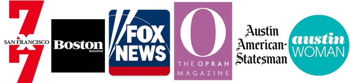 San Francisco 7x7, Boston Magazine, Fox News, O The Oprah Magazine, Austin American-Statesman, Austin Woman