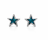 Turquoise Star Studs