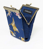 Cathayana Card Holder - RFID Dark Blue Dragonfly