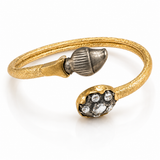 Crystal Temple Treasure Twist Cuff