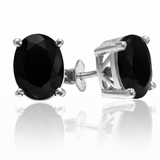 Jaipuri Studs Black Onyx