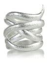 Brushed Bilbao Twist Ring