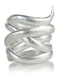Brushed Bilbao Twist Ring