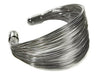 Silver Stranded Bracelet