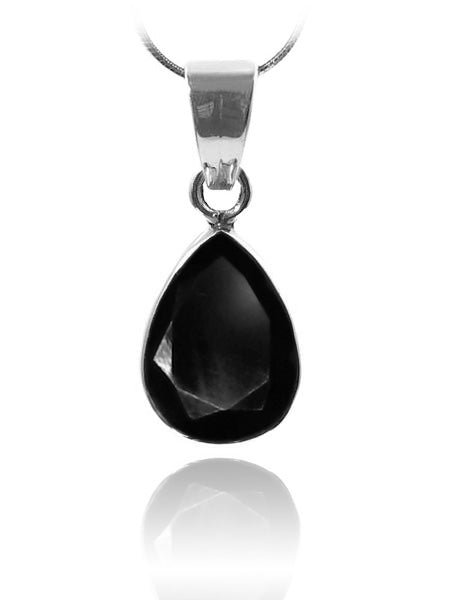 Tear Drop Pendant Black Onyx