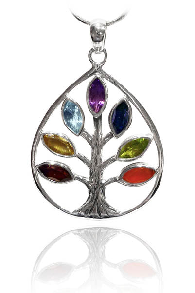 Large Tree Chakra Pendant