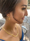 Gold Plated Rechtech Necklace