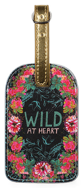 Luggage Tag Wild at Heart
