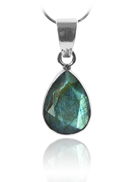Tear Drop Pendant Labradorite