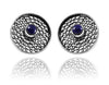 Tel Aviv Dot Earrings Lapis Lazuli