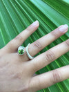 Charmed Snake Ring Peridot