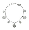 Dangle Disc Bracelet