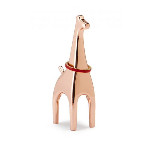 Ring Holder Giraffe Copper