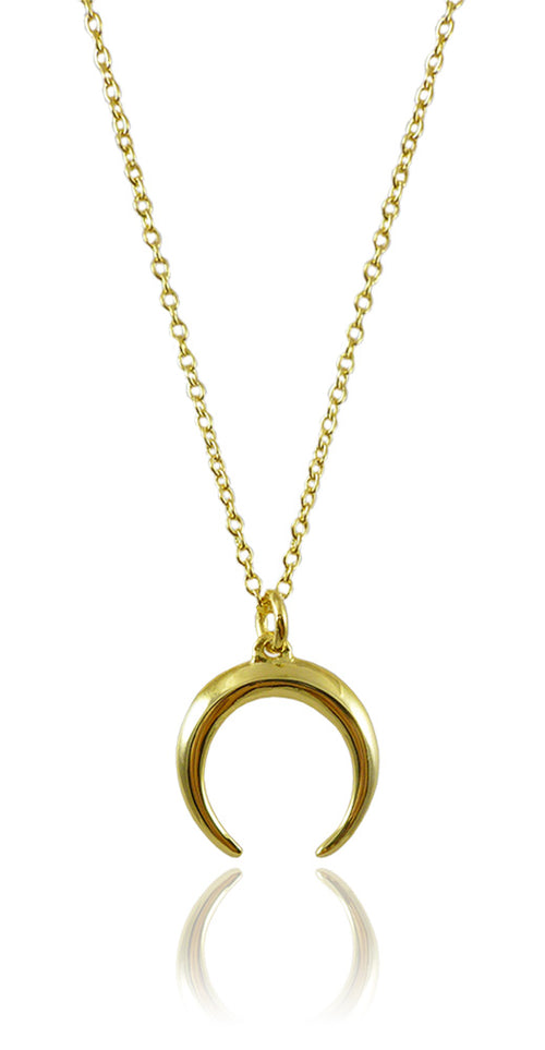 Gold Plated Holy Cow Necklace