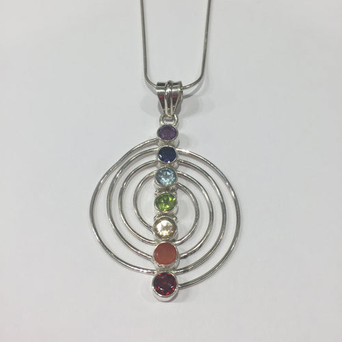 Concentric Chakra Pendant