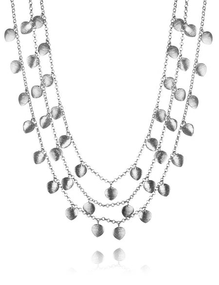 11 Disc Arabesque Long Necklace