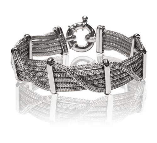 Criss Cross Infinity Milano Bracelet