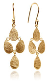 Gold Plated Egyptian Raqs Sharqui Earrings
