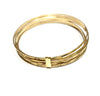 10k Gold 7 Stacked Bracelet