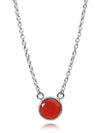Puntino Necklace Carnelian