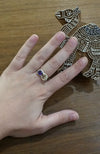 Zamalek Evil Eye Ring Smokey Quartz