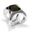 Tuffit Open Cocktail Ring Smokey Quartz