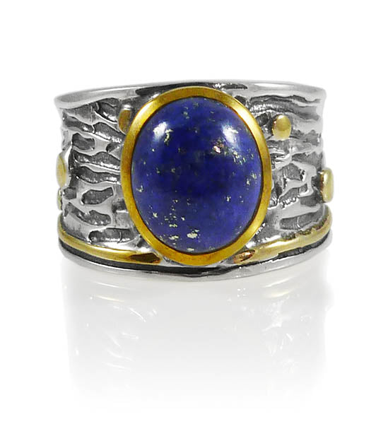 Starry Night Ring Lapis Lazuli