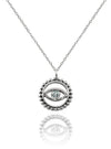 Evil Eye with Stone Necklace
