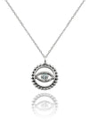 Evil Eye with Stone Necklace