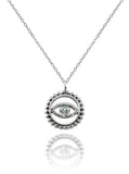 Evil Eye with Stone Necklace