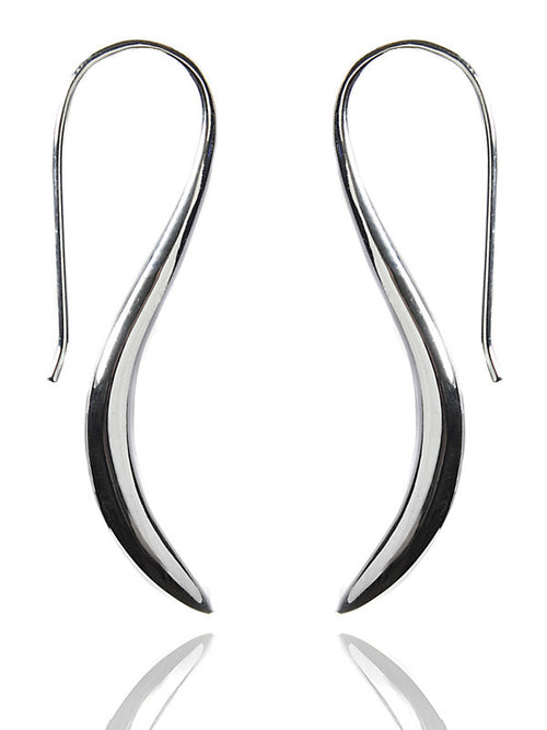 Single Swirl Earrings