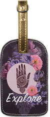 Luggage Tag Floral Explore