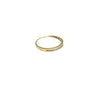 10k Gold Stackable Diamond Band Size 7.5